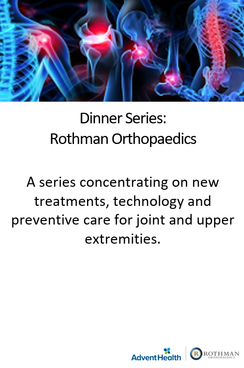 2024 Dinner Series: Rothman Orthopaedics Banner